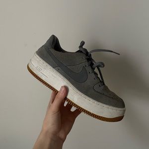 Nike Womens Air Force 1 AF1 Grey
Shoes AR5339-003 Platform